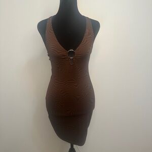 Brown dress